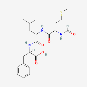 molecular formula C21H31N3O5S B1678655 N-Formyl-Met-Leu-Phe CAS No. 59880-97-6
