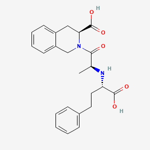 molecular formula C23H26N2O5 B1678679 奎那普利 CAS No. 82768-85-2