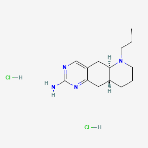B1678683 Quinelorane hydrochloride CAS No. 97548-97-5