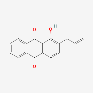 B1678699 2-Allyl-1-hydroxy-9,10-anthraquinone CAS No. 64302-87-0