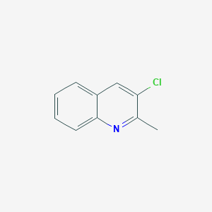 molecular formula C10H8ClN B167870 3-Chloro-2-methylquinoline CAS No. 10222-49-8