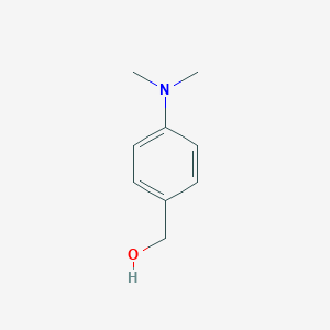 molecular formula C9H13NO B167872 苯甲醇，4-(二甲氨基)- CAS No. 1703-46-4