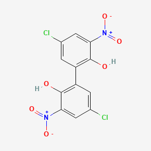 molecular formula C12H6Cl2N2O6 B1678744 Niclofolan CAS No. 10331-57-4