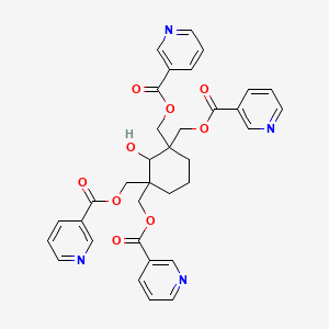 molecular formula C34H32N4O9 B1678752 尼科莫 CAS No. 27959-26-8