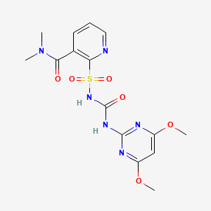 molecular formula C15H18N6O6S B1678754 尼可磺隆 CAS No. 111991-09-4