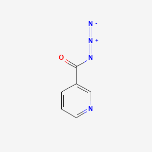 molecular formula C6H4N4O B1678762 烟酰叠氮化物 CAS No. 4013-72-3