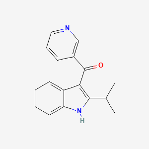 molecular formula C17H16N2O B1678765 Nictindole CAS No. 36504-64-0