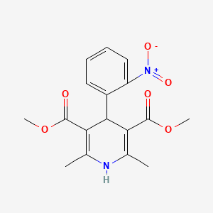 B1678770 Nifedipine CAS No. 21829-25-4