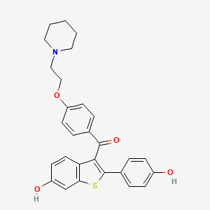 B1678788 Raloxifene CAS No. 84449-90-1