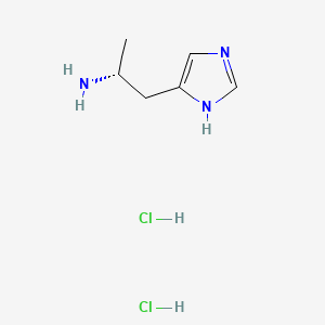 B1678790 (R)-1-(1H-Imidazol-4-yl)propan-2-amine dihydrochloride CAS No. 75614-89-0