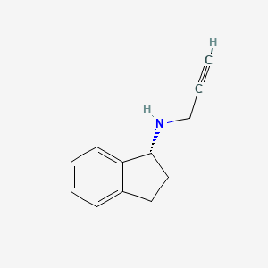 molecular formula C12H13N B1678815 雷沙吉兰 CAS No. 136236-51-6