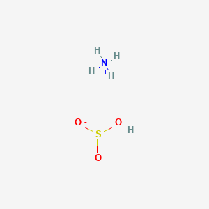 molecular formula H5NO3S<br>NH4HSO3<br>H5NO3S B167882 Ammonium bisulfite CAS No. 10192-30-0