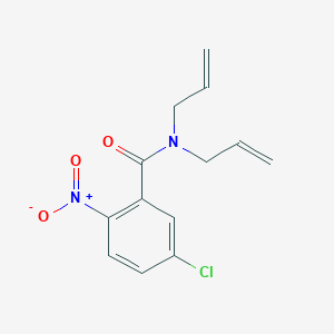 B1678825 N,N-diallyl-5-chloro-2-nitrobenzamide CAS No. 6105-85-7