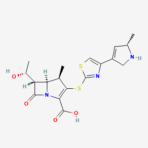 molecular formula C18H21N3O4S2 B1678841 拉佐培南 CAS No. 426253-04-5