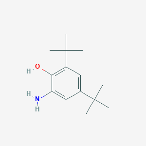 molecular formula C14H23NO B167885 2-Amino-4,6-di-tert-butylphenol CAS No. 1643-39-6