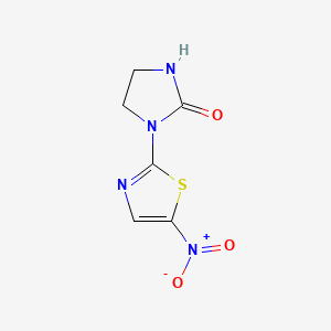 molecular formula C6H6N4O3S B1678941 Niridazole CAS No. 61-57-4