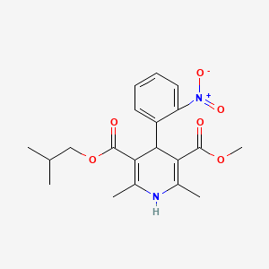 molecular formula C20H24N2O6 B1678946 尼索地平 CAS No. 63675-72-9
