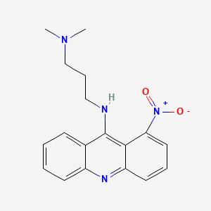 molecular formula C18H20N4O2 B1678954 硝化乐林 CAS No. 4533-39-5