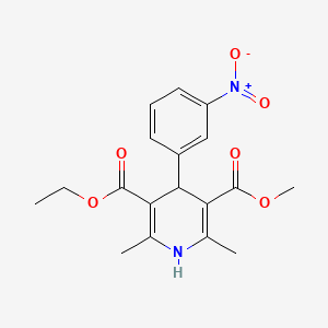 molecular formula C18H20N2O6 B1678957 硝苯地平 CAS No. 39562-70-4