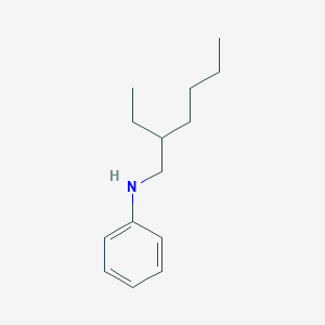 molecular formula C14H23N B167898 N-(2-Ethylhexyl)aniline CAS No. 10137-80-1