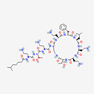 molecular formula C55H96N16O13 B1678987 多粘菌素 B2 CAS No. 34503-87-2