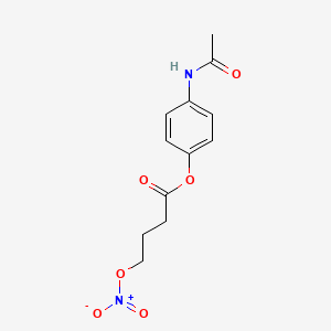 B1679006 Nitroparacetamol CAS No. 326850-30-0