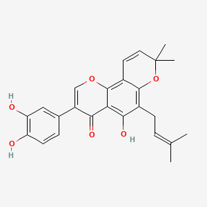 molecular formula C25H24O6 B1679039 木鳖果素 CAS No. 572-03-2