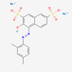molecular formula C18H14N2Na2O7S2 B1679045 酸性红26 CAS No. 3761-53-3