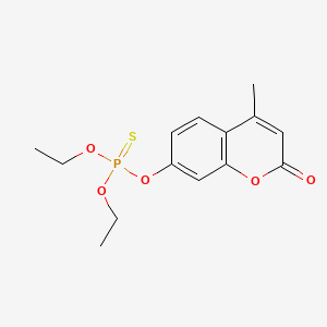 molecular formula C14H17O5PS B1679056 波塔散 CAS No. 299-45-6