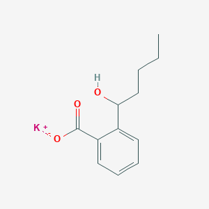 B1679060 2-(1-Hydroxypentyl)benzoic acid potassium salt CAS No. 380905-48-6