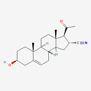 molecular formula C22H31NO2 B1679073 孕烯醇酮腈 CAS No. 1434-54-4