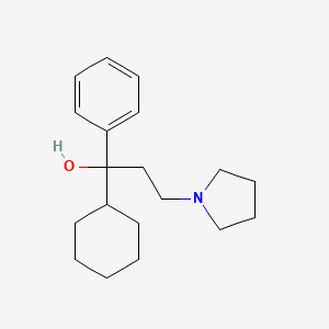 molecular formula C19H29NO B1679153 普鲁苯辛 CAS No. 77-37-2