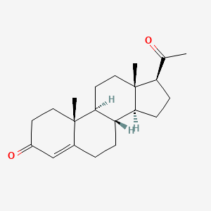 B1679170 Progesterone CAS No. 57-83-0