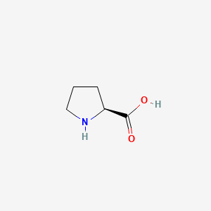 molecular formula C5H9NO2 B1679175 Proline CAS No. 147-85-3