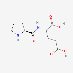 molecular formula C10H16N2O5 B1679178 脯氨酰谷氨酸 CAS No. 67644-00-2