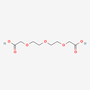 molecular formula C8H14O7 B1679198 3,6,9-三氧十一二酸 CAS No. 13887-98-4