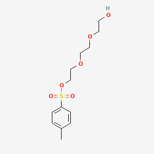 B1679199 2-(2-(2-Hydroxyethoxy)ethoxy)ethyl 4-methylbenzenesulfonate CAS No. 77544-68-4