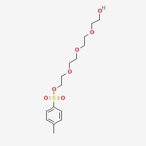molecular formula C15H24O7S B1679202 4-甲苯磺酸2-(2-(2-(2-羟乙氧基)乙氧基)乙氧基)乙酯 CAS No. 77544-60-6