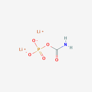 molecular formula CH2Li2NO5P B167921 碳酰磷酸二锂 CAS No. 1866-68-8
