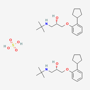 B1679224 Penbutolol sulfate CAS No. 38363-32-5