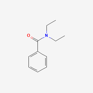 molecular formula C11H15NO B1679248 N,N-Diethylbenzamide CAS No. 1696-17-9