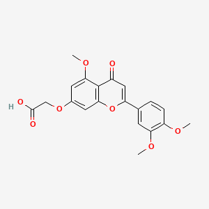 B1679252 Recoflavone CAS No. 203191-10-0