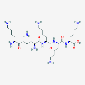 molecular formula C30H62N10O6 B1679285 赖-赖-赖-赖-赖 CAS No. 19431-21-1