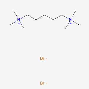 molecular formula C11H28Br2N2 B1679286 溴化五甲铵 CAS No. 541-20-8