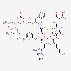 molecular formula C63H87N13O19S2 B1679299 潘特肽肽 CAS No. 138661-02-6