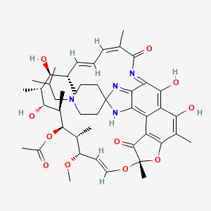 molecular formula C46H62N4O11 B1679326 利福布丁 CAS No. 72559-06-9