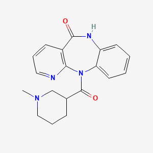 B1679387 Rispenzepine CAS No. 96449-05-7