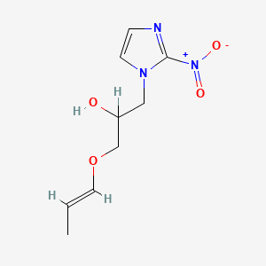 2-Nitro-alpha-((1-propenyloxy)methyl)imidazole-1-ethanol