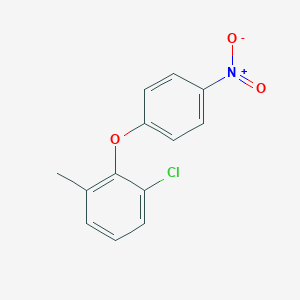 B167948 3-Chloro-2-(4-nitrophenoxy)toluene CAS No. 1836-73-3