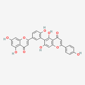 molecular formula C30H18O10 B1679496 罗布麻黄酮 CAS No. 49620-13-5